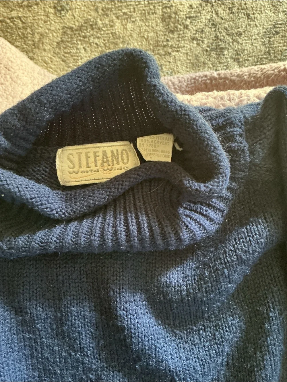 Women’s Navy Blue Knit Sweater